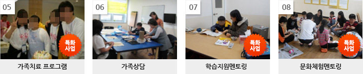 [아동] 가족/자원봉사대상 19개 사업