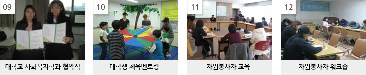 [아동] 가족/자원봉사대상 19개 사업