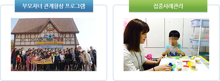 부모자녀 관계향상 프로그램 / 집중사례관리